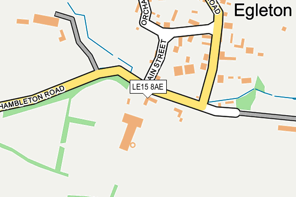 LE15 8AE map - OS OpenMap – Local (Ordnance Survey) LE15 8AE map - OS OpenMap – Local (Ordnance Survey)