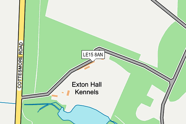 LE15 8AN map - OS OpenMap – Local (Ordnance Survey) LE15 8AN map - OS OpenMap – Local (Ordnance Survey)