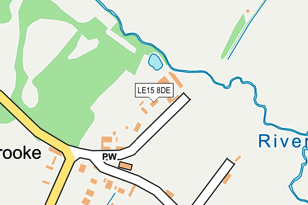LE15 8DE map - OS OpenMap – Local (Ordnance Survey) LE15 8DE map - OS OpenMap – Local (Ordnance Survey)
