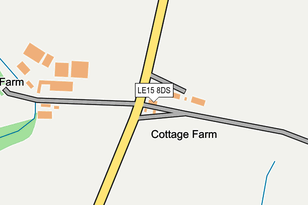 LE15 8DS map - OS OpenMap – Local (Ordnance Survey) LE15 8DS map - OS OpenMap – Local (Ordnance Survey)