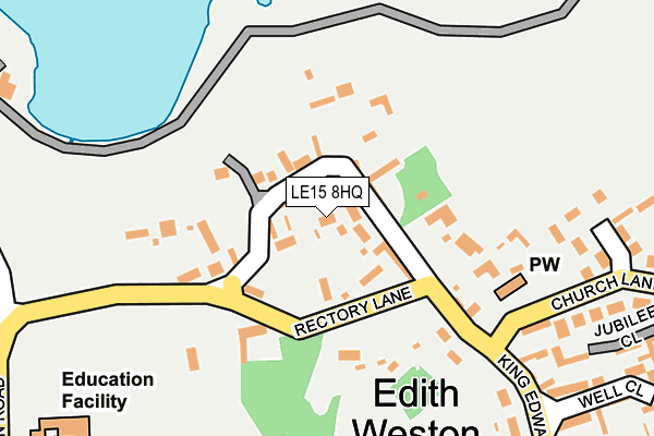 LE15 8HQ map - OS OpenMap – Local (Ordnance Survey) LE15 8HQ map - OS OpenMap – Local (Ordnance Survey)