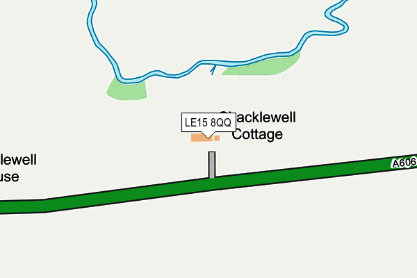 LE15 8QQ map - OS OpenMap – Local (Ordnance Survey) LE15 8QQ map - OS OpenMap – Local (Ordnance Survey)