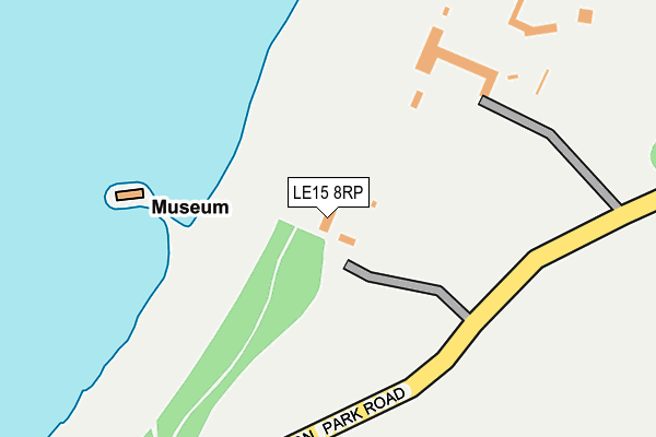 LE15 8RP map - OS OpenMap – Local (Ordnance Survey) LE15 8RP map - OS OpenMap – Local (Ordnance Survey)