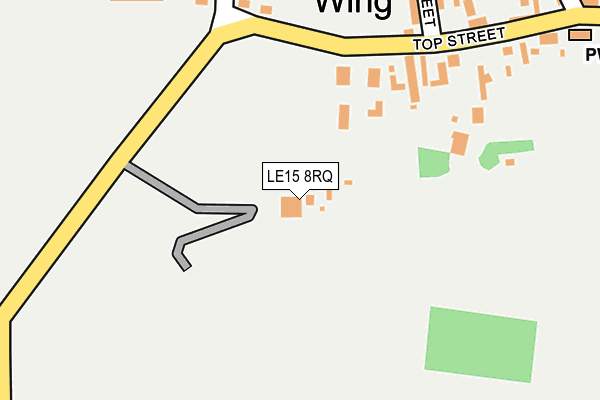 LE15 8RQ map - OS OpenMap – Local (Ordnance Survey) LE15 8RQ map - OS OpenMap – Local (Ordnance Survey)