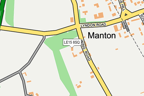 LE15 8SQ map - OS OpenMap – Local (Ordnance Survey) LE15 8SQ map - OS OpenMap – Local (Ordnance Survey)