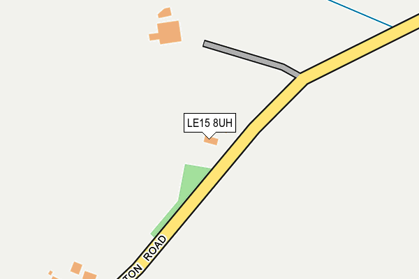 LE15 8UH map - OS OpenMap – Local (Ordnance Survey) LE15 8UH map - OS OpenMap – Local (Ordnance Survey)