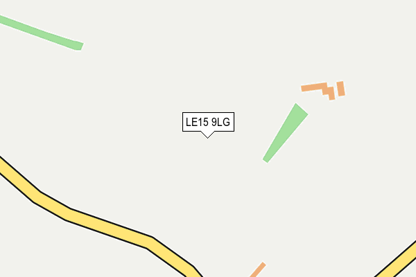 LE15 9LG map - OS OpenMap – Local (Ordnance Survey) LE15 9LG map - OS OpenMap – Local (Ordnance Survey)