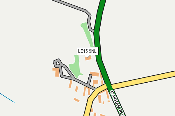 LE15 9NL map - OS OpenMap – Local (Ordnance Survey) LE15 9NL map - OS OpenMap – Local (Ordnance Survey)