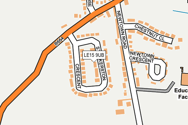 LE15 9UB map - OS OpenMap – Local (Ordnance Survey) LE15 9UB map - OS OpenMap – Local (Ordnance Survey)
