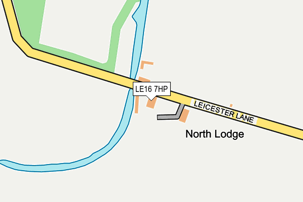 LE16 7HP map - OS OpenMap – Local (Ordnance Survey) LE16 7HP map - OS OpenMap – Local (Ordnance Survey)