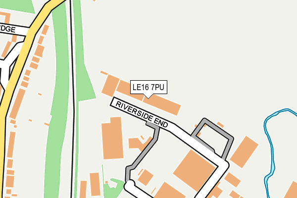 LE16 7PU map - OS OpenMap – Local (Ordnance Survey) LE16 7PU map - OS OpenMap – Local (Ordnance Survey)