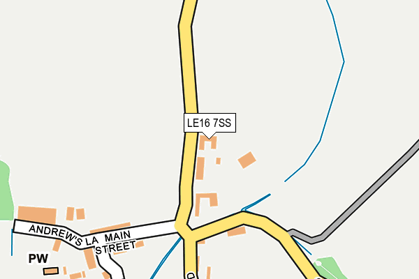 LE16 7SS map - OS OpenMap – Local (Ordnance Survey) LE16 7SS map - OS OpenMap – Local (Ordnance Survey)