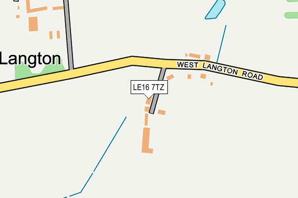 LE16 7TZ map - OS OpenMap – Local (Ordnance Survey) LE16 7TZ map - OS OpenMap – Local (Ordnance Survey)