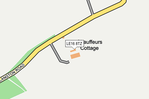 LE16 8TZ map - OS OpenMap – Local (Ordnance Survey) LE16 8TZ map - OS OpenMap – Local (Ordnance Survey)