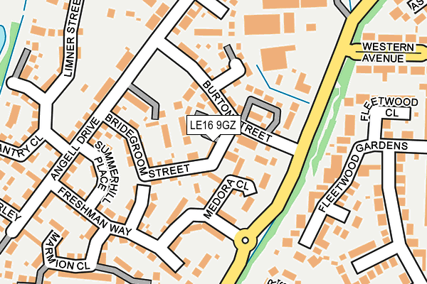 LE16 9GZ map - OS OpenMap – Local (Ordnance Survey) LE16 9GZ map - OS OpenMap – Local (Ordnance Survey)