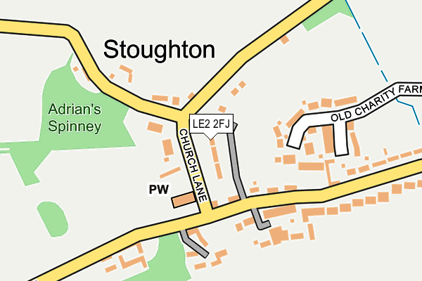 LE2 2FJ map - OS OpenMap – Local (Ordnance Survey) LE2 2FJ map - OS OpenMap – Local (Ordnance Survey)