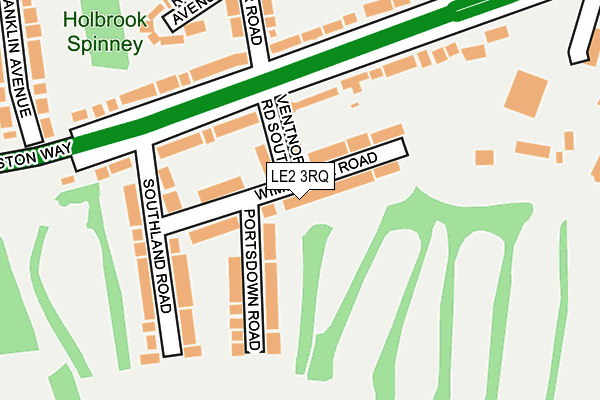 LE2 3RQ map - OS OpenMap – Local (Ordnance Survey) LE2 3RQ map - OS OpenMap – Local (Ordnance Survey)