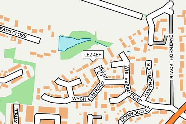 LE2 4EH map - OS OpenMap – Local (Ordnance Survey) LE2 4EH map - OS OpenMap – Local (Ordnance Survey)