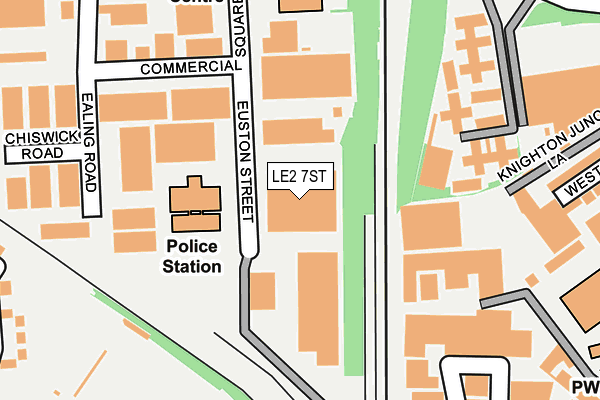 LE2 7ST map - OS OpenMap – Local (Ordnance Survey) LE2 7ST map - OS OpenMap – Local (Ordnance Survey)