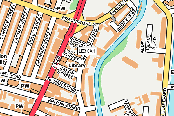 LE3 0AH map - OS OpenMap – Local (Ordnance Survey) LE3 0AH map - OS OpenMap – Local (Ordnance Survey)