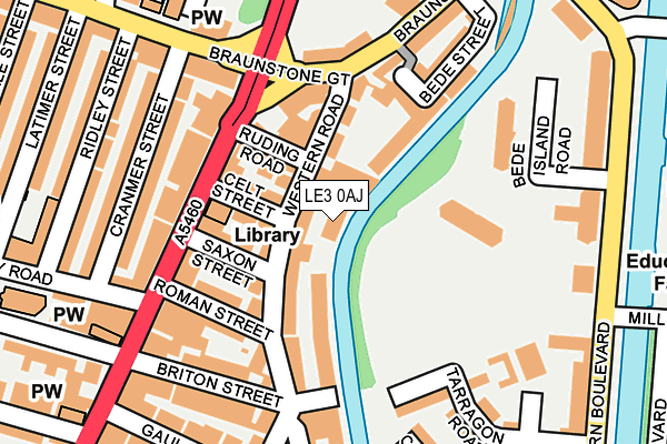LE3 0AJ map - OS OpenMap – Local (Ordnance Survey) LE3 0AJ map - OS OpenMap – Local (Ordnance Survey)