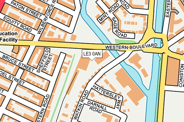 LE3 0AN map - OS OpenMap – Local (Ordnance Survey) LE3 0AN map - OS OpenMap – Local (Ordnance Survey)
