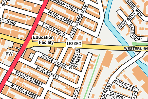 LE3 0BG map - OS OpenMap – Local (Ordnance Survey) LE3 0BG map - OS OpenMap – Local (Ordnance Survey)