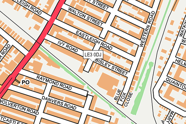 LE3 0DJ map - OS OpenMap – Local (Ordnance Survey) LE3 0DJ map - OS OpenMap – Local (Ordnance Survey)