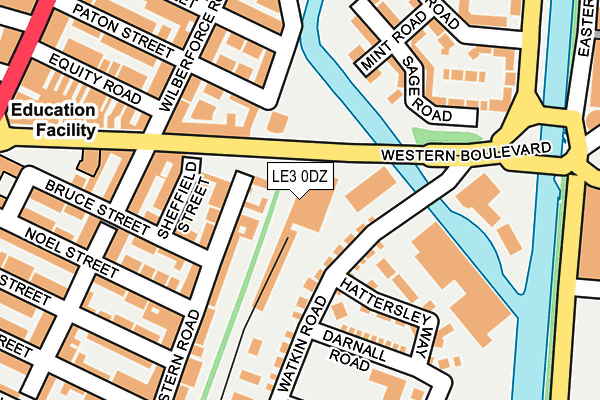 LE3 0DZ map - OS OpenMap – Local (Ordnance Survey) LE3 0DZ map - OS OpenMap – Local (Ordnance Survey)