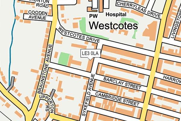 LE3 0LA map - OS OpenMap – Local (Ordnance Survey) LE3 0LA map - OS OpenMap – Local (Ordnance Survey)