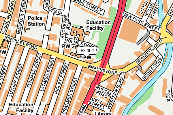 LE3 0LG map - OS OpenMap – Local (Ordnance Survey) LE3 0LG map - OS OpenMap – Local (Ordnance Survey)