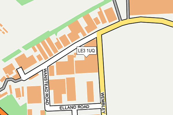 LE3 1UQ map - OS OpenMap – Local (Ordnance Survey) LE3 1UQ map - OS OpenMap – Local (Ordnance Survey)