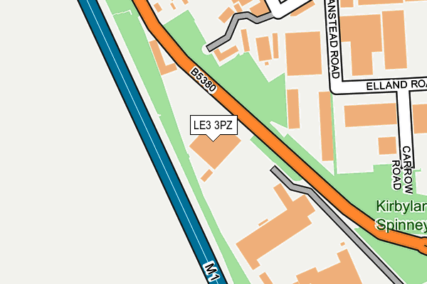 LE3 3PZ map - OS OpenMap – Local (Ordnance Survey) LE3 3PZ map - OS OpenMap – Local (Ordnance Survey)