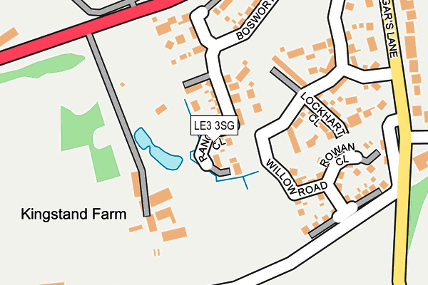 LE3 3SG map - OS OpenMap – Local (Ordnance Survey) LE3 3SG map - OS OpenMap – Local (Ordnance Survey)