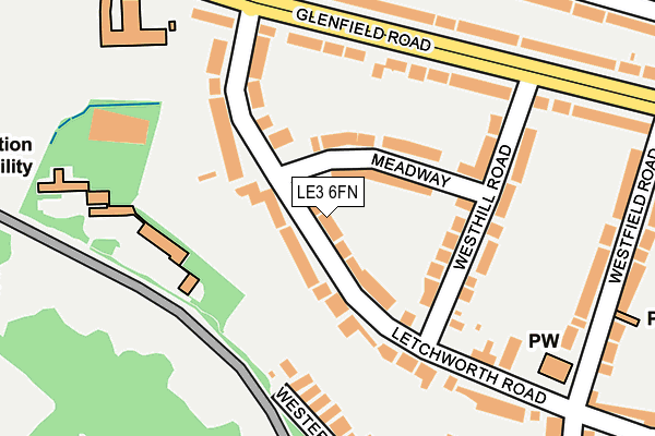 LE3 6FN map - OS OpenMap – Local (Ordnance Survey) LE3 6FN map - OS OpenMap – Local (Ordnance Survey)