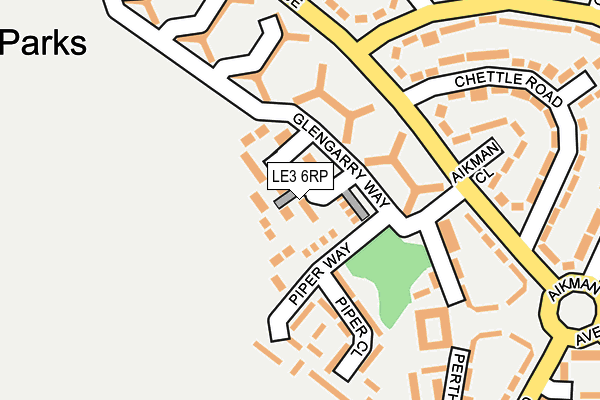 LE3 6RP map - OS OpenMap – Local (Ordnance Survey) LE3 6RP map - OS OpenMap – Local (Ordnance Survey)
