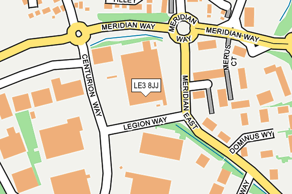 LE3 8JJ map - OS OpenMap – Local (Ordnance Survey) LE3 8JJ map - OS OpenMap – Local (Ordnance Survey)