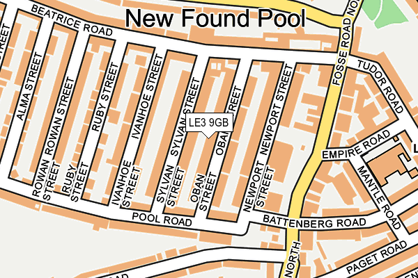 LE3 9GB map - OS OpenMap – Local (Ordnance Survey) LE3 9GB map - OS OpenMap – Local (Ordnance Survey)
