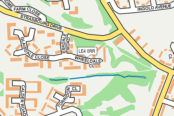 LE4 0RR map - OS OpenMap – Local (Ordnance Survey) LE4 0RR map - OS OpenMap – Local (Ordnance Survey)
