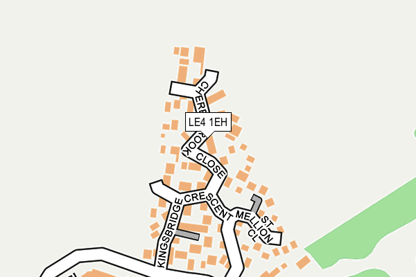 LE4 1EH map - OS OpenMap – Local (Ordnance Survey) LE4 1EH map - OS OpenMap – Local (Ordnance Survey)