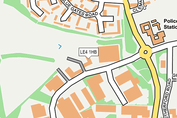 LE4 1HB map - OS OpenMap – Local (Ordnance Survey) LE4 1HB map - OS OpenMap – Local (Ordnance Survey)