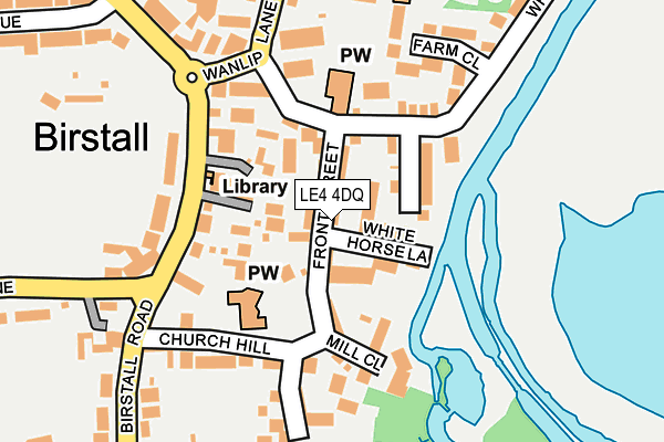 LE4 4DQ map - OS OpenMap – Local (Ordnance Survey) LE4 4DQ map - OS OpenMap – Local (Ordnance Survey)