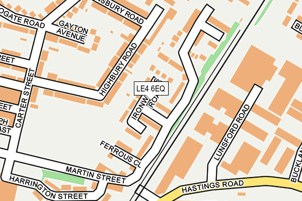 LE4 6EQ map - OS OpenMap – Local (Ordnance Survey) LE4 6EQ map - OS OpenMap – Local (Ordnance Survey)