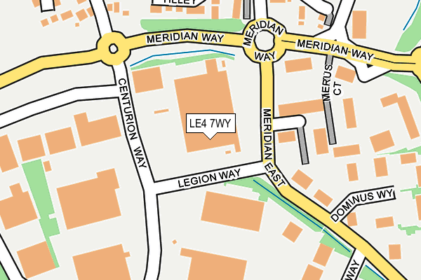 LE4 7WY map - OS OpenMap – Local (Ordnance Survey) LE4 7WY map - OS OpenMap – Local (Ordnance Survey)
