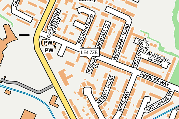 LE4 7ZB map - OS OpenMap – Local (Ordnance Survey) LE4 7ZB map - OS OpenMap – Local (Ordnance Survey)