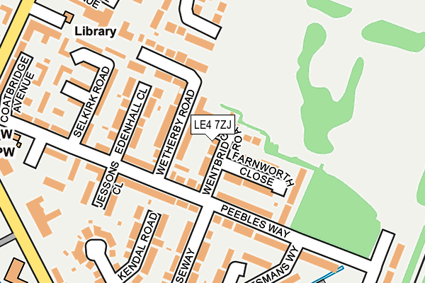LE4 7ZJ map - OS OpenMap – Local (Ordnance Survey) LE4 7ZJ map - OS OpenMap – Local (Ordnance Survey)