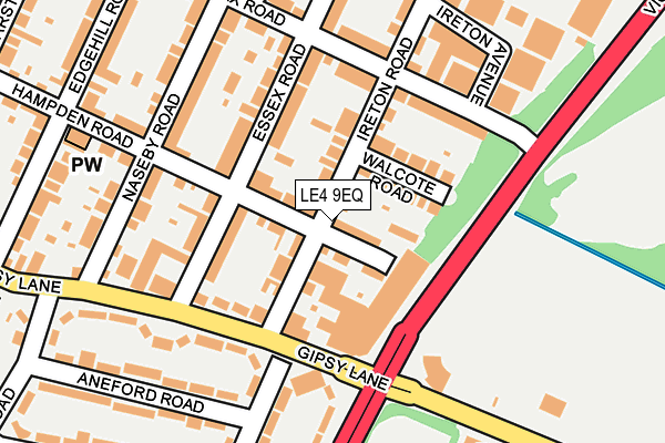 LE4 9EQ map - OS OpenMap – Local (Ordnance Survey) LE4 9EQ map - OS OpenMap – Local (Ordnance Survey)