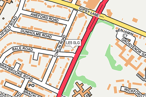 LE5 0LG map - OS OpenMap – Local (Ordnance Survey) LE5 0LG map - OS OpenMap – Local (Ordnance Survey)