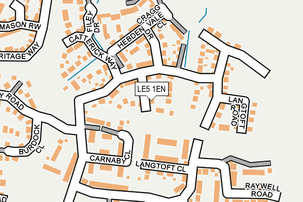 LE5 1EN map - OS OpenMap – Local (Ordnance Survey) LE5 1EN map - OS OpenMap – Local (Ordnance Survey)
