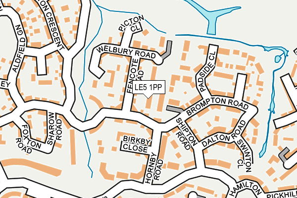 LE5 1PP map - OS OpenMap – Local (Ordnance Survey) LE5 1PP map - OS OpenMap – Local (Ordnance Survey)